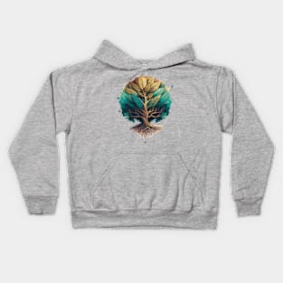 Tree of Life - Designs for a Green Future Kids Hoodie